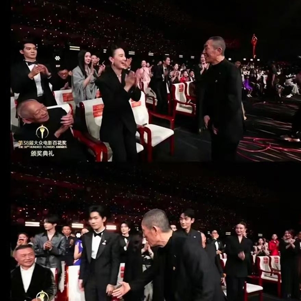 《哪吒2》159亿票房拿下最佳影片：台下嘉宾几乎无人起身祝贺 与张艺谋形成鲜明对比