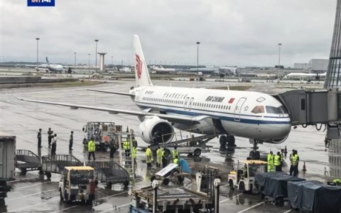 国产大飞机C919首条国际航线开通！民航最高礼仪水门迎接