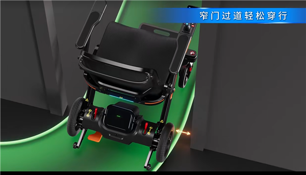 碳纤维车身+双激光雷达！猎户星空X1智能电动轮椅正式亮相