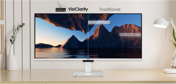 5999元!微星PRO MAX 34英寸带鱼屏开售:第五代QD-OLED、纯平雾面屏