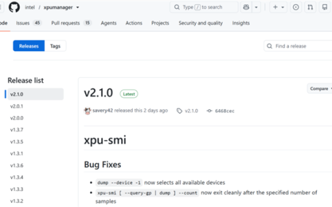 对标NVIDIA-SMI！英特尔发布XPU Manager 2.1：新增多卡P2P互联监控