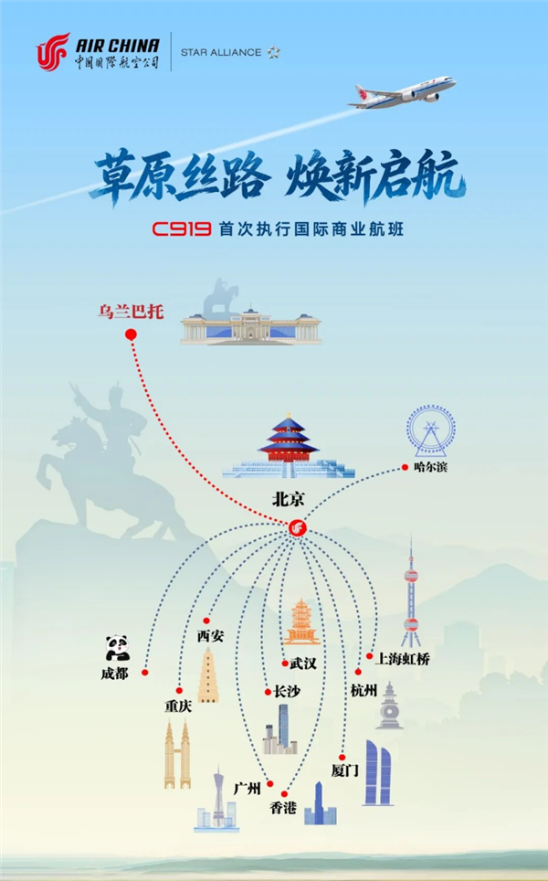 C919首次飞出国门执行商业航班！国产大飞机开启国际定期运营