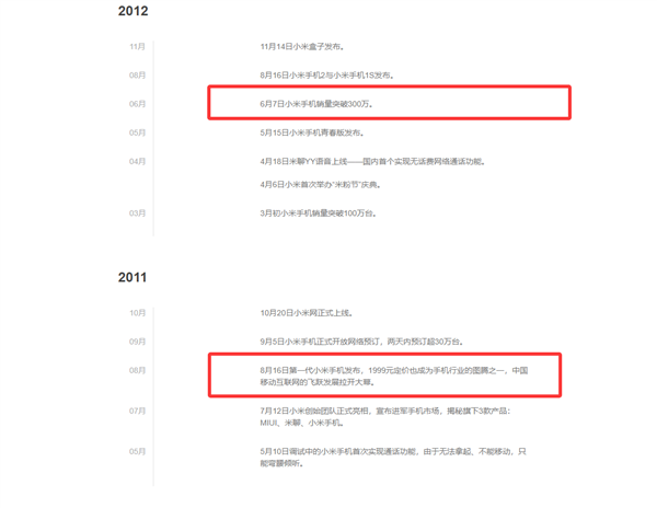小米手机今天15岁了!2011年8月16日第一代小米手机发布