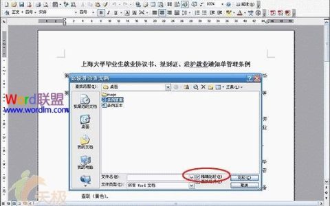 快速实现两个word文档的自动比对，找出多文档之间的差别