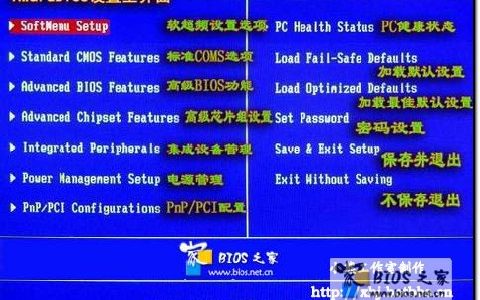 最新 Award Bios 设置全程图解教程