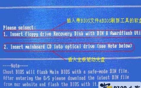 Ghost BIOS恢复系统图解
