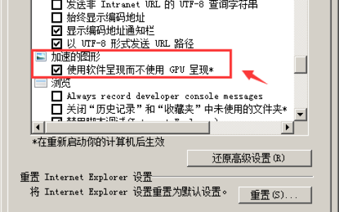 360安全浏览器经常出现白屏问题的解决方法