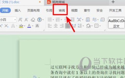 wps2019怎么查看字数 字数统计方法介绍