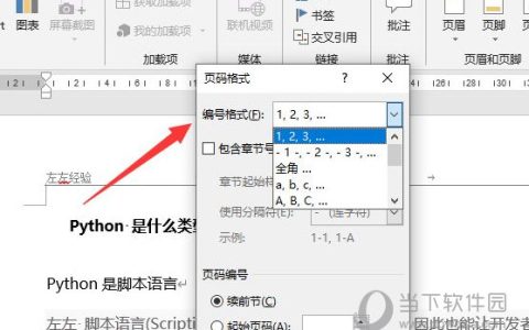 Word2019怎么添加页码 操作方法