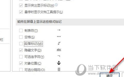 Word2019怎么不显示段落标记 操作方法