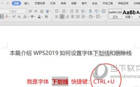wps2019怎么设置横线格式 详细步骤介绍