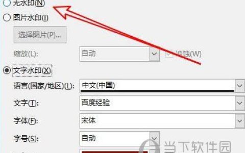 Word2019怎么删除水印 操作方法