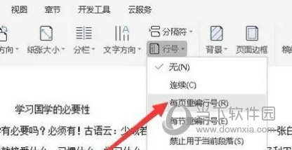 WPS2019怎么显示行号