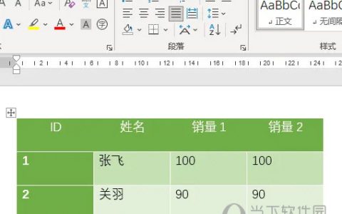 word2021怎么美化表格 操作方法