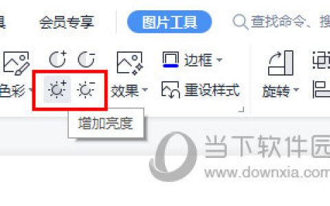 WPSWord怎么设置图片亮度 一个操作即可