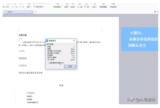 WPS字数统计工具在哪 wps快速统计字数方法分享