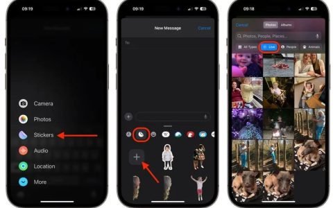 iOS17如何将实况照片变成实况贴纸 iOS17将实况照片变成实况贴纸方法