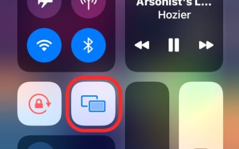 iPhone如何关闭AirPlay iPhone关闭AirPlay的方法