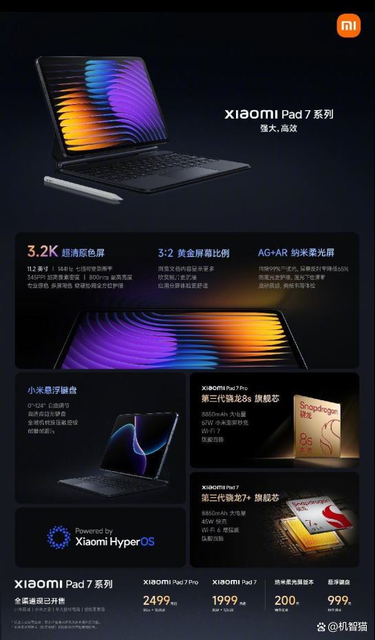 4499元起! 一文看懂小米15配置与价格汇总