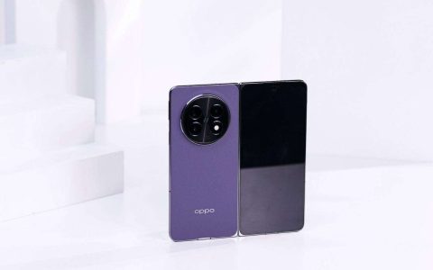 折痕消失术! OPPO Find N5 折叠屏真机实拍