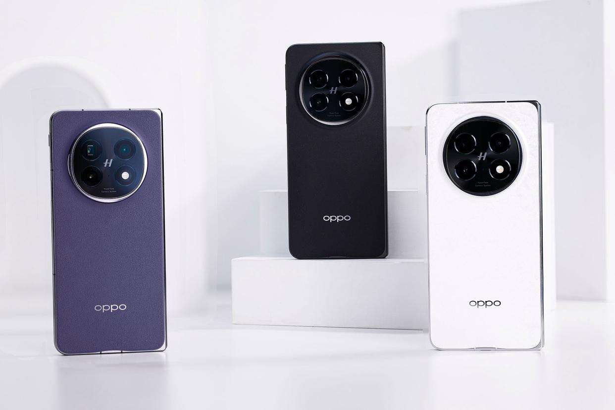 折痕消失术! OPPO Find N5 折叠屏真机实拍