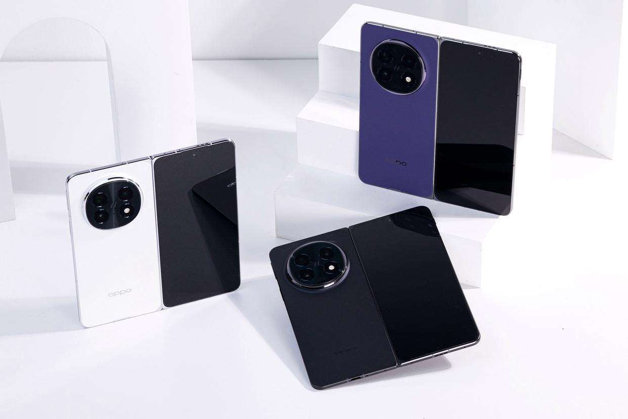 折痕消失术! OPPO Find N5 折叠屏真机实拍