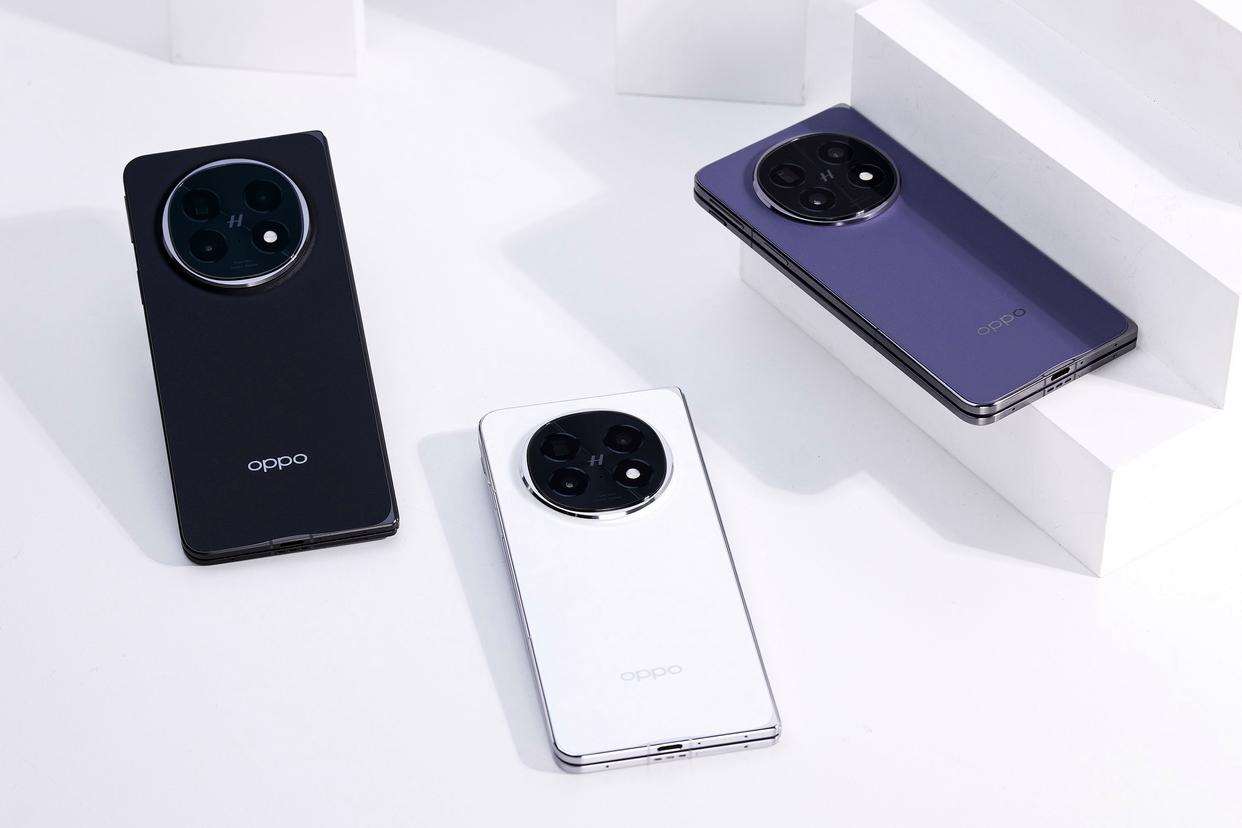 折痕消失术! OPPO Find N5 折叠屏真机实拍