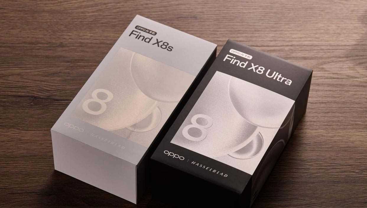 窄边小直屏/直屏超大杯! OPPO Find X8s / Find X8 Ultra真机实拍图赏