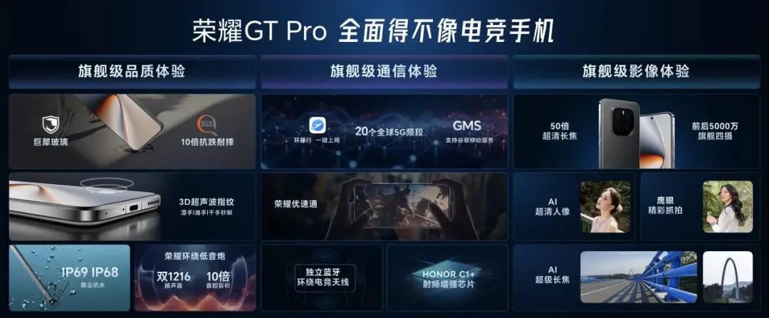 骁龙 8 至尊领先版处理器! 荣耀GTPro手机发布