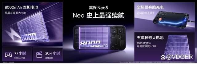 2399元起! 真我Neo8正式发布:首发三星165Hz苍穹屏