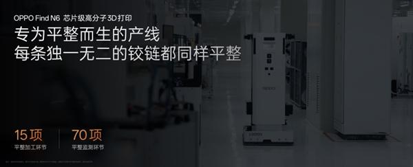 这就是史上最平整的折叠屏! OPPO Find N6全球首发无感折痕屏