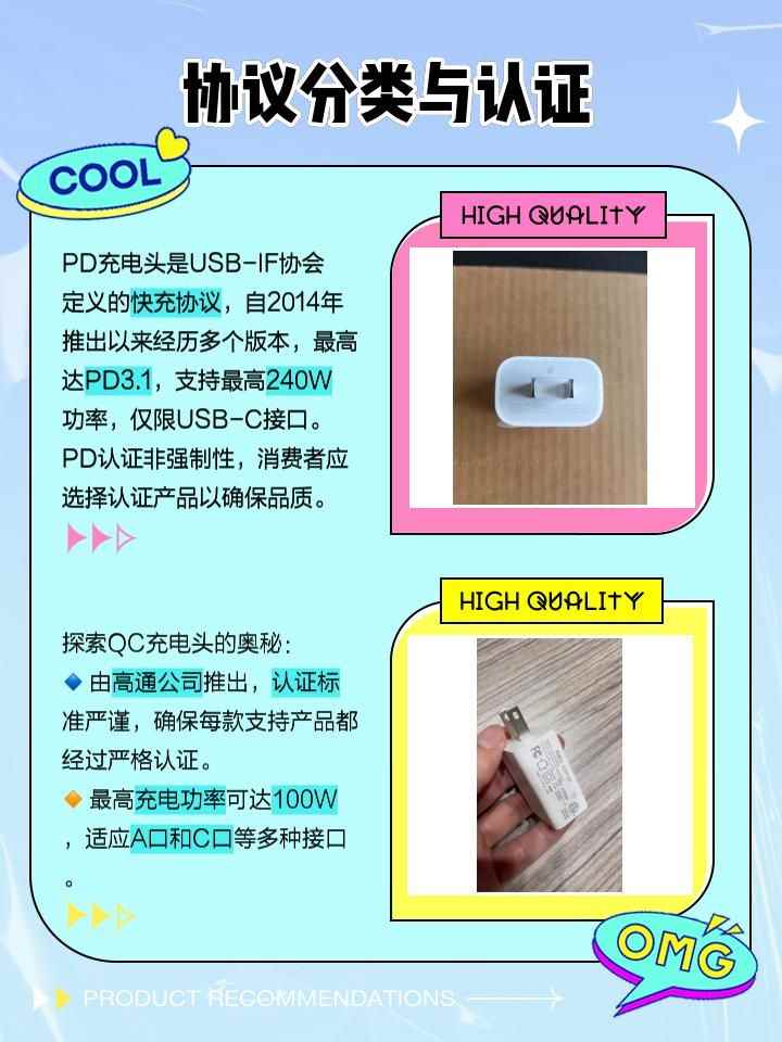 PD充电头和普通充电头怎么选? pd充电头和qc充电头的区别