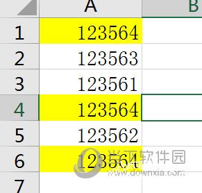 Excel2016设置高亮重复项