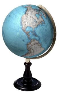 WPS文字绘制扁平化地球仪图标需要哪些形状 WPS如何给地球仪添加纹理