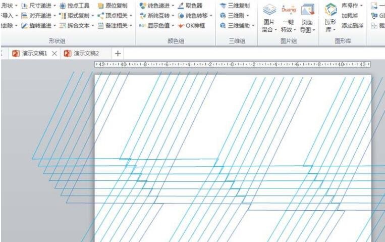 PPT怎么制作好看的几何线条背景 PPT设计精美的几何线图背景教程