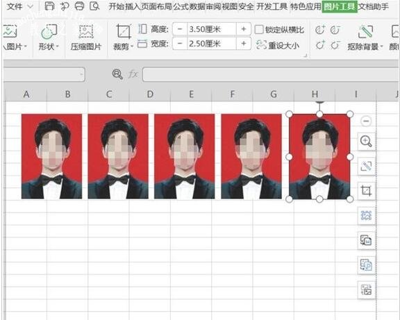 怎么在wps表格中打印证件照 wps表格打印证件照的步骤方法