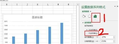 excel怎么添加次坐标轴 excel如何设置坐标轴刻度和单位