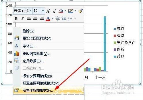 excel怎么添加次坐标轴 excel如何设置坐标轴刻度和单位