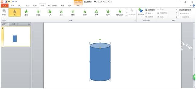 怎么用PPT制作容器内水面上升的动画 PPT设计容器内水平面上升动画教程