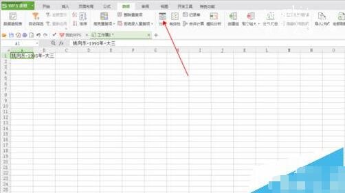 wps表格怎么给数据分列 wps表格数据分列的步骤教程