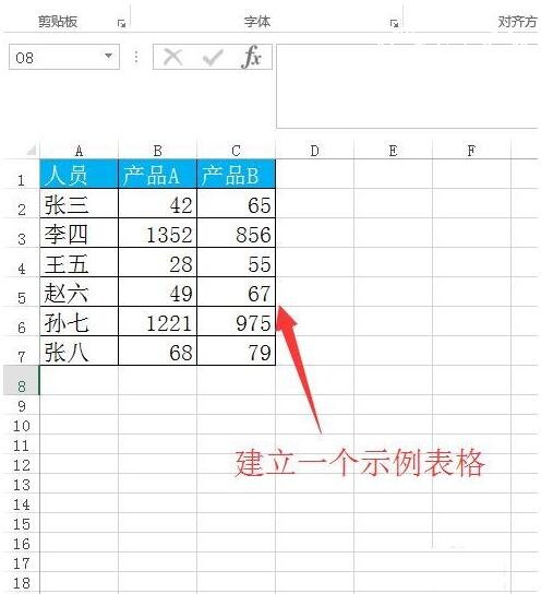 excel怎么制作柱形图 excel柱形图如何显示数据