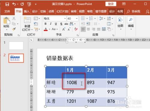 在PPT中怎么绘制表格 PPT绘制表格的步骤方法