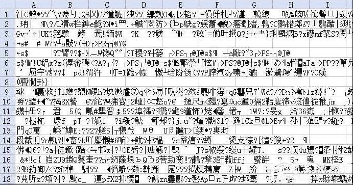 excel表格输入数字变成乱码怎么办 excel表格乱码怎么修复