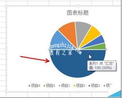 excel怎么制作半圆饼图 excel圆饼图如何制作