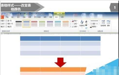 PPT怎么设置表格边框颜色 PPT设置表格边框颜色教程