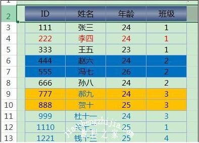 excel怎么根据颜色进行筛选 excel颜色筛选后怎么恢复