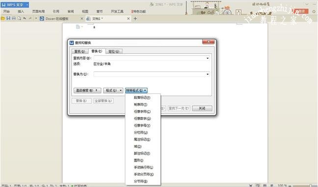 wps文字怎么批量清除空白段落 wps文字批量删除空白段落的步骤教程