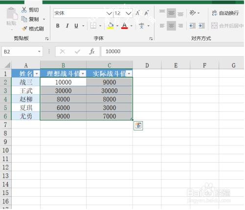 Excel怎么美化数据核对表 excel核对数据有些技巧