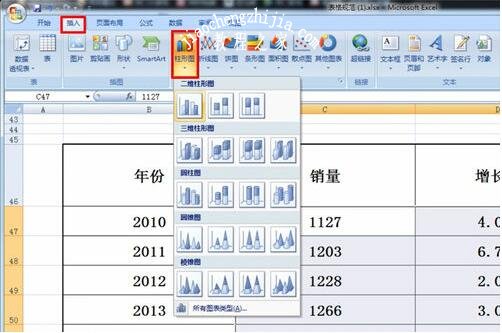 excel怎么制作组合的折线图 excel折线图和柱状图组合怎么做