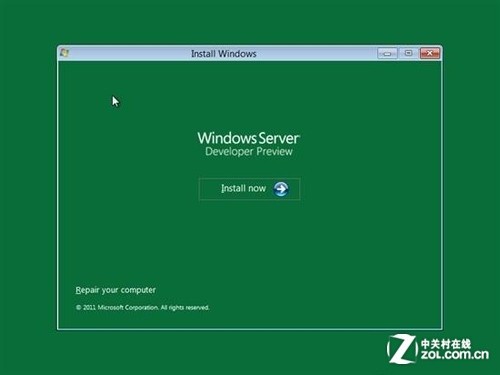 震撼登陆!Windows Server 8体验抢先看